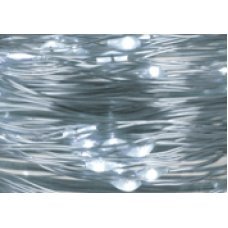 40 Λευκά Ψυχρά Λαμπάκια LED Copper Μπαταρίας (2m)